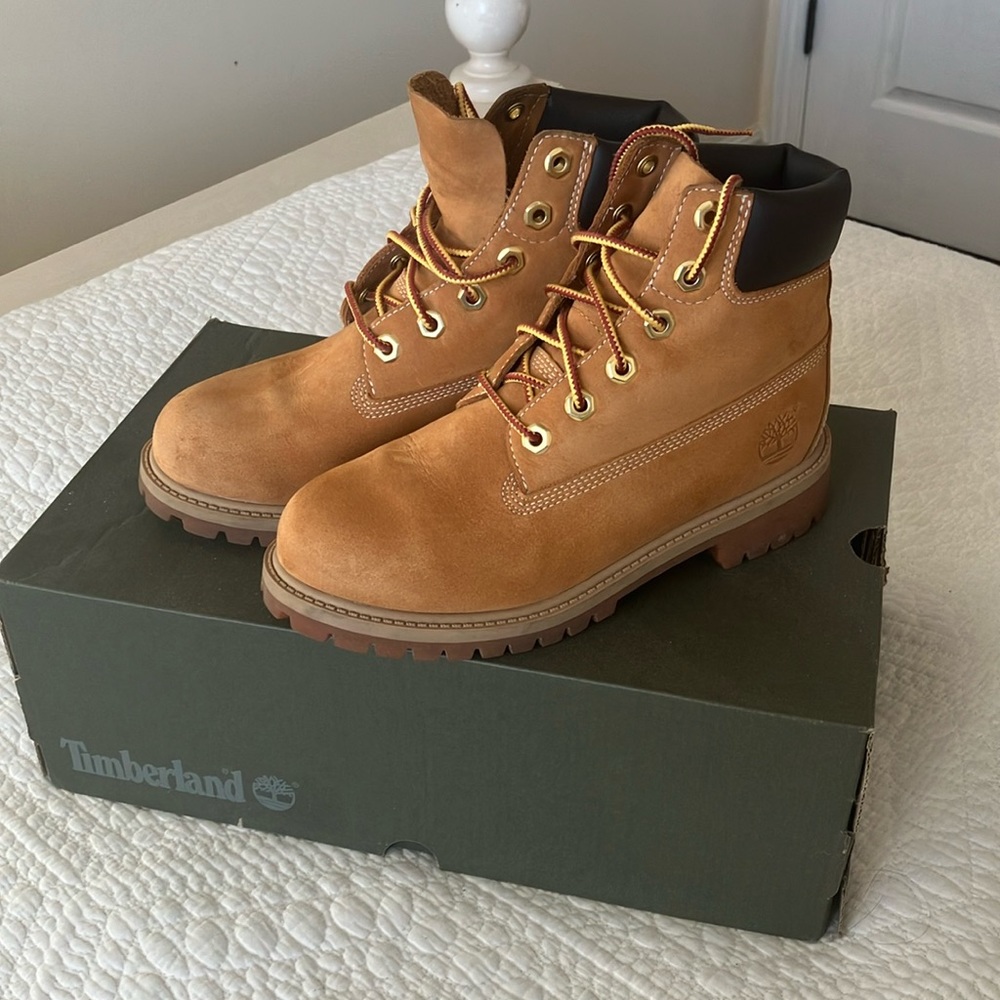Timberland Tan Leather Boots